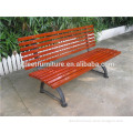 Solid wood outdoor corner bench cast iron and wood garden bench